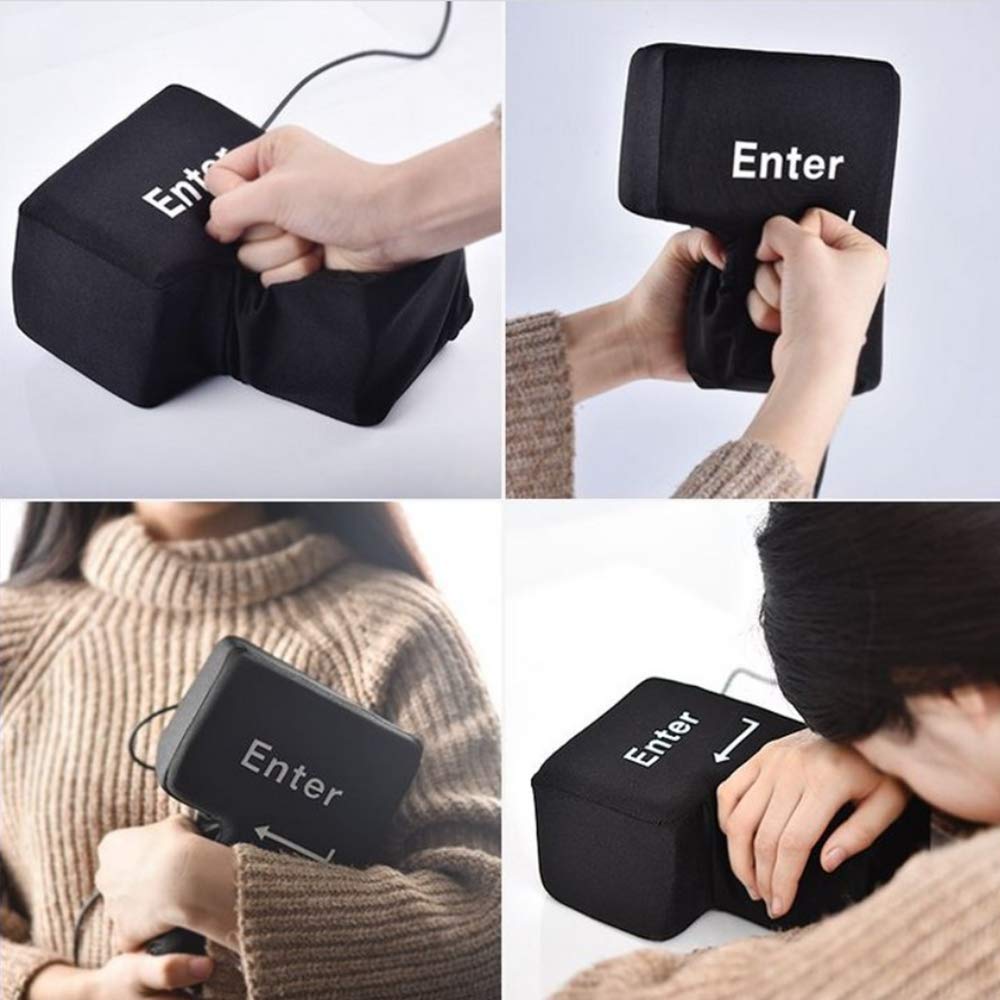 Anti stress outlet button