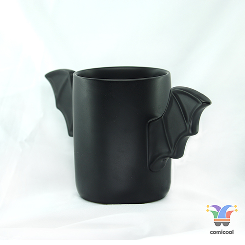 bat coffee mug -  batman style ceramic mug comicool shop