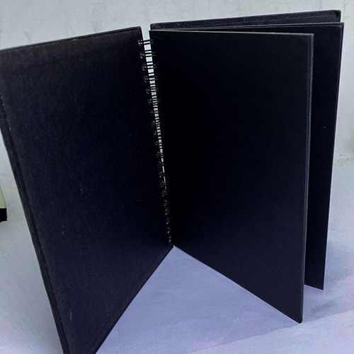 black notebook with white gel pen comicool shop