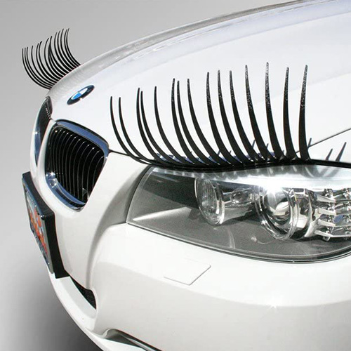 car headlight eyelashes comicool shop