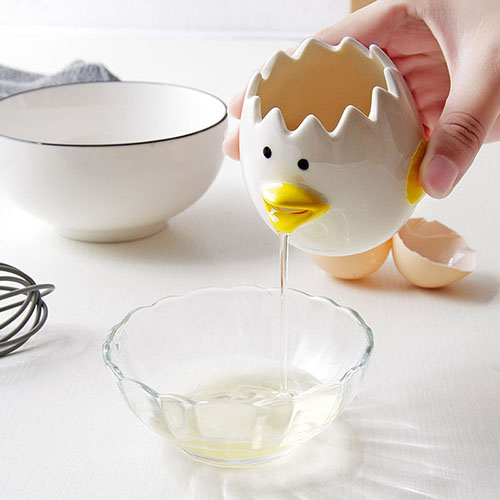 cute chick egg yolk separator comicool shop