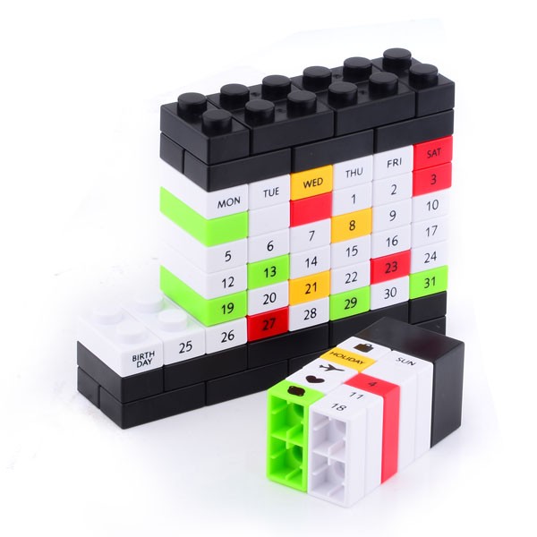 DIY Lego Bricks Calendar Comicool Shop