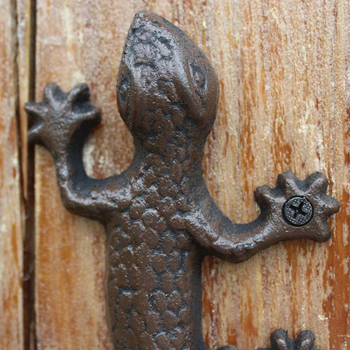 iron lizard hook hanger comicool shop