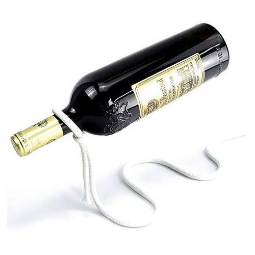 magic rope wine bottle suspension stand comicool shop