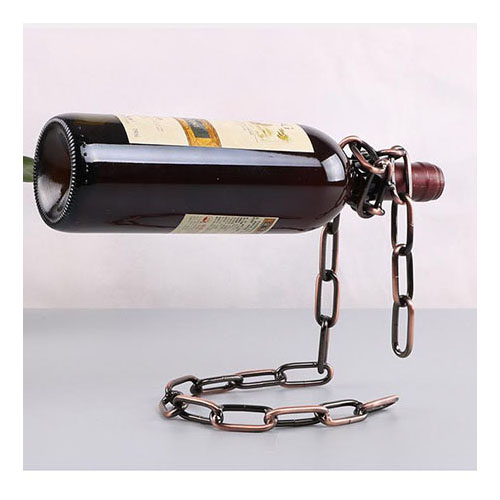 magic rope wine bottle suspension stand comicool shop