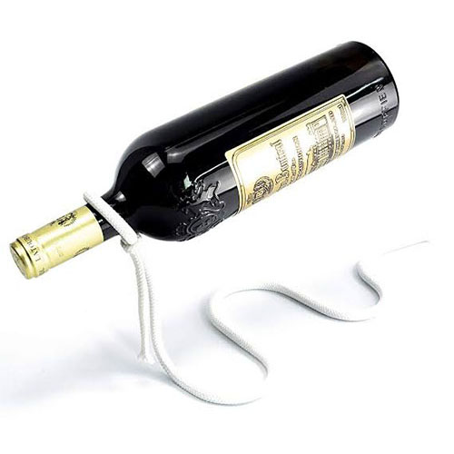 magic rope wine bottle suspension stand comicool shop