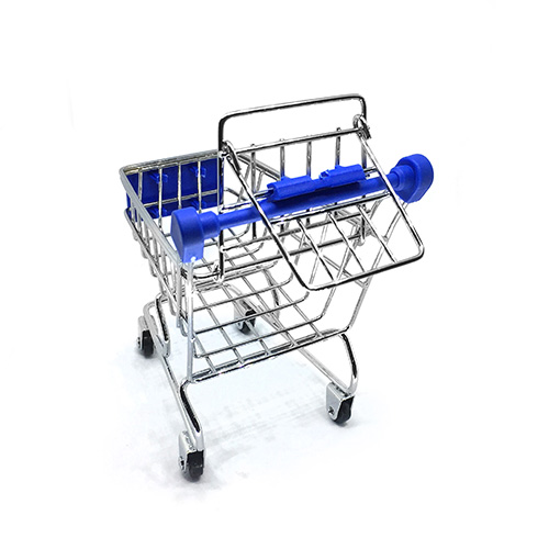 miniature shopping cart - desktop office tools holder comicool shop