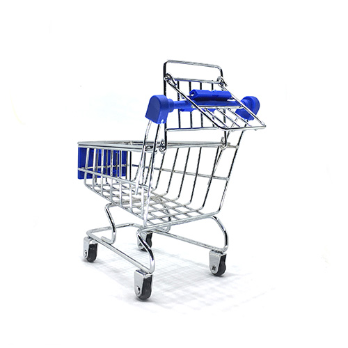 miniature shopping cart - desktop office tools holder comicool shop