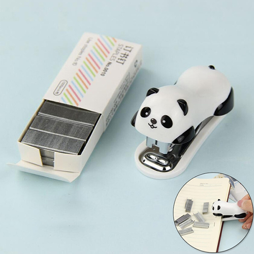 panda design stapler cute comicool shop