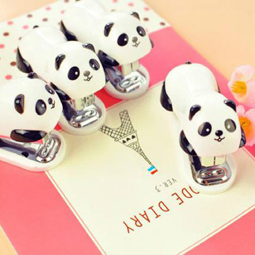 panda design stapler cute comicool shop