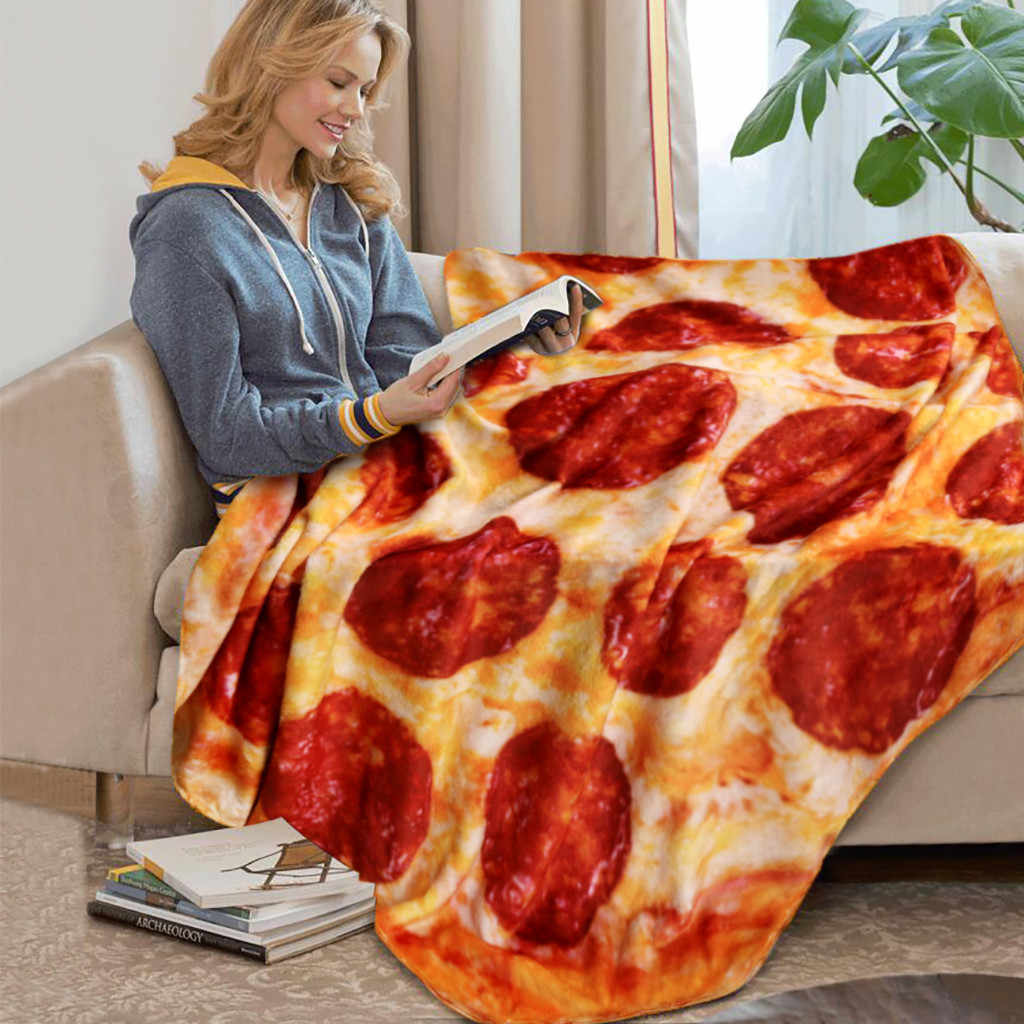 Pepperoni Pizza Blanket